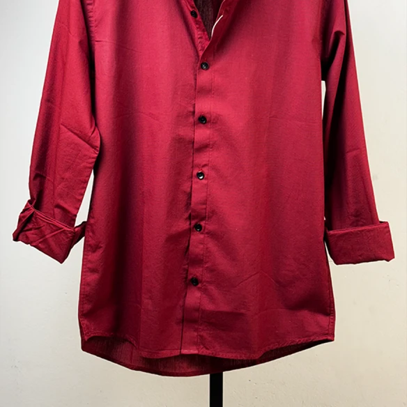Classic Maroon Essential Shirt