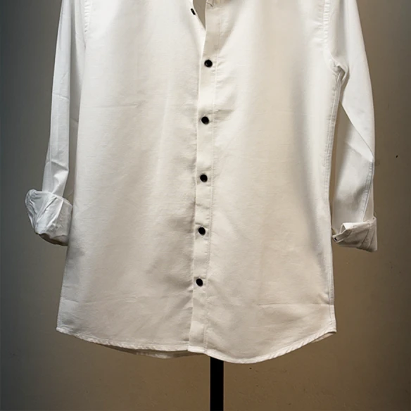 Versatile Off-White Casual Shirt
