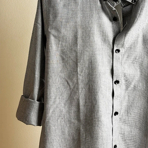 Textured Grey Everyday Shirt