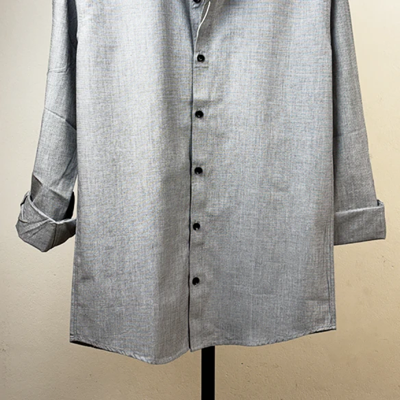 Textured Grey Everyday Shirt