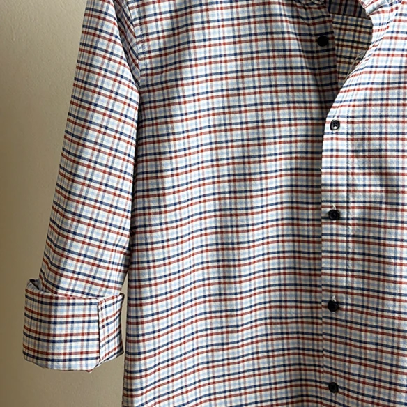 Soft Cotton Gingham Shirt for Men