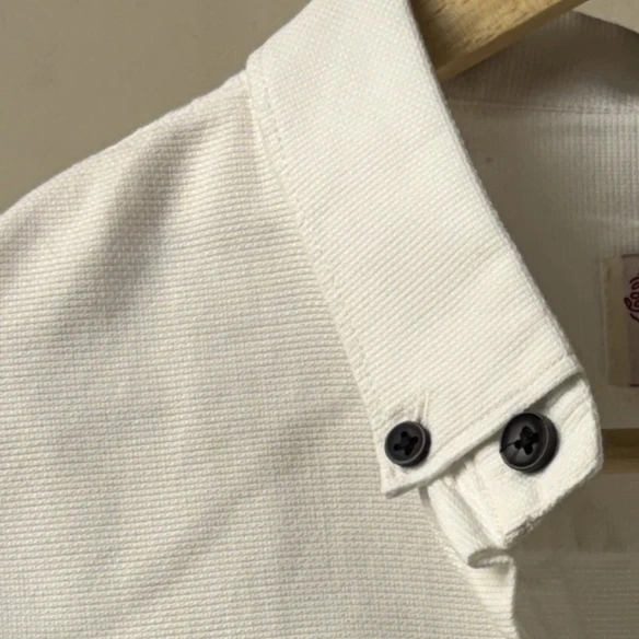 Versatile Off-White Casual Shirt