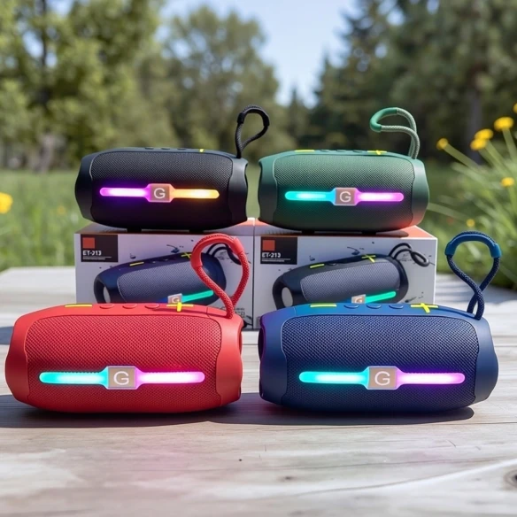 ET-213 Portable RGB Wireless Bluetooth Speaker