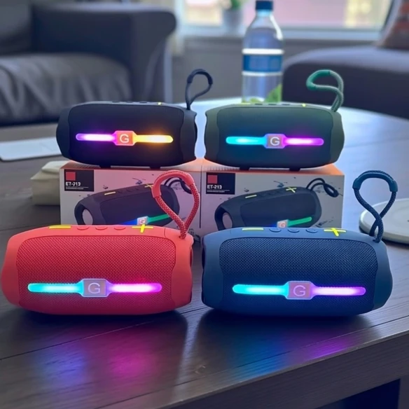 ET-213 Portable RGB Wireless Bluetooth Speaker