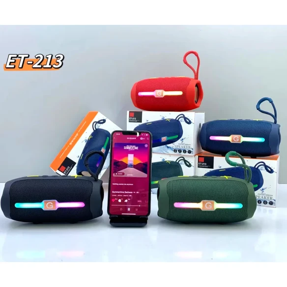 ET-213 Portable RGB Wireless Bluetooth Speaker