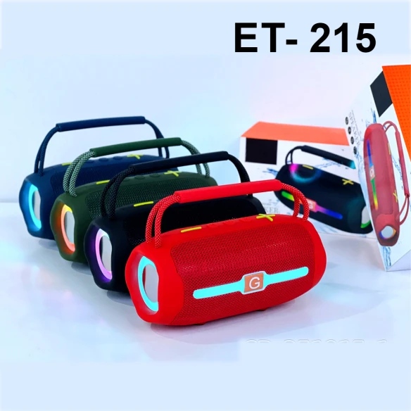 ET-215 Portable Wireless Bluetooth Speaker