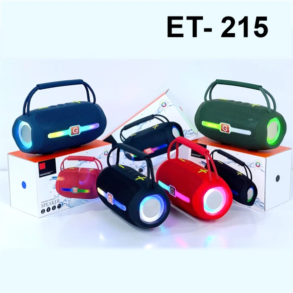 ET-215 Portable Wireless Bluetooth Speaker