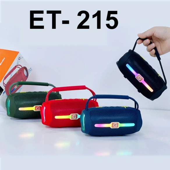 ET-215 Portable Wireless Bluetooth Speaker