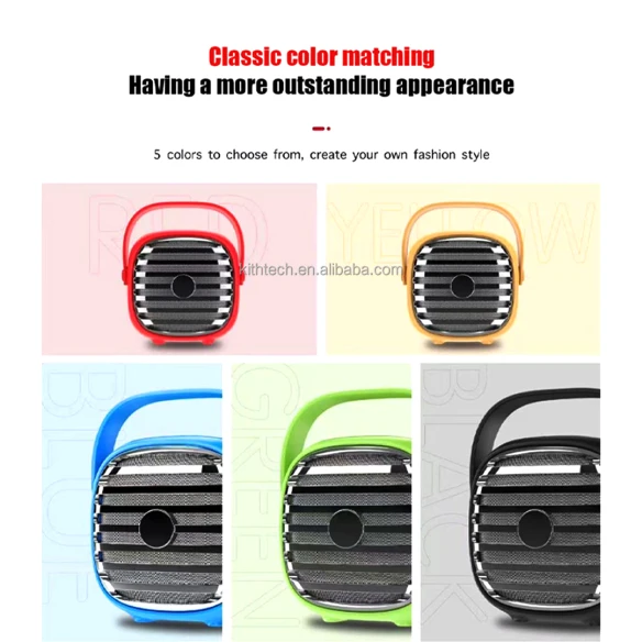 KBroad KTS-1943 Portable Wireless Karaoke Speaker with Wireless Mic
