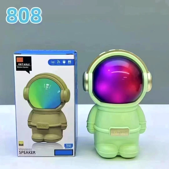 Wrader X808 Portable Wireless Bluetooth Speaker with RGB Light