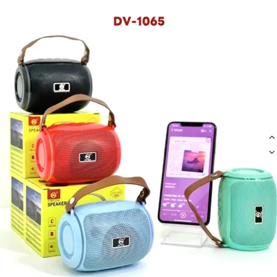 DV-1065 Portable Wireless Bluetooth Speaker with LED Light Ring